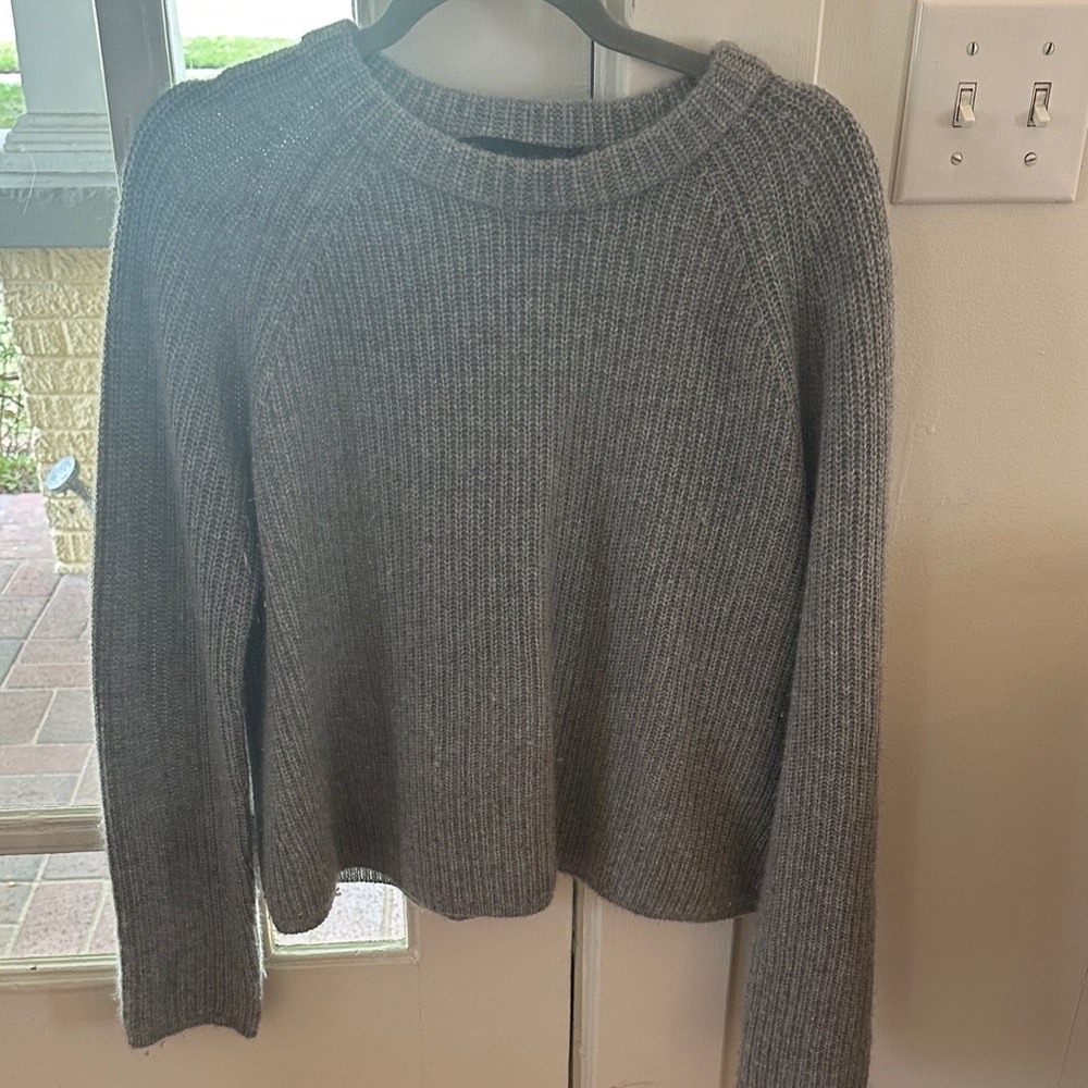Jenni Kayne Charcoal Crew Neck Sweater